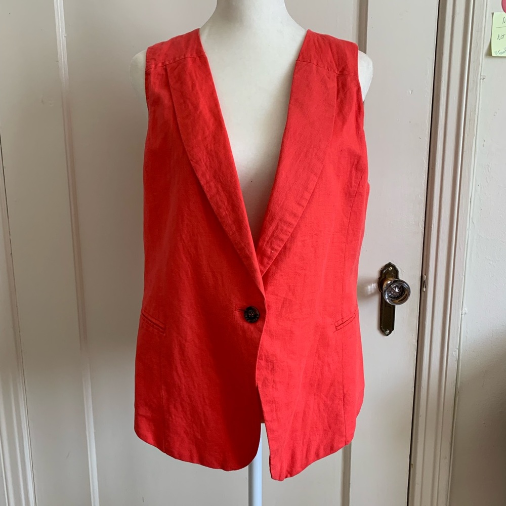 Francesca coral vest